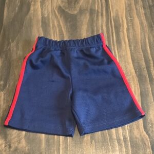 Source Unknown Kids' Blue Shorts with Red Trim